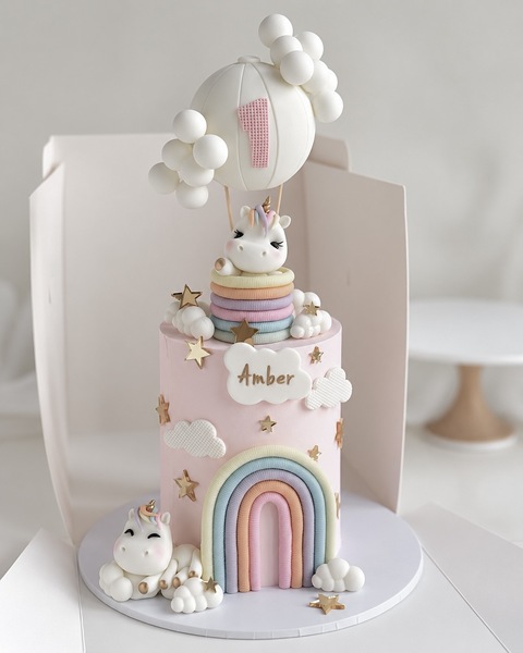 Single tier cakes 3